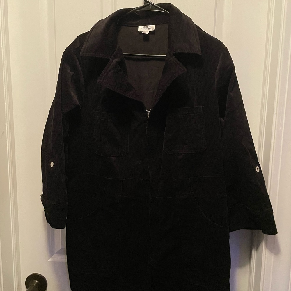 Unique vintage corduroy jumpsuit